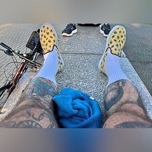 Vans slip on eyeball